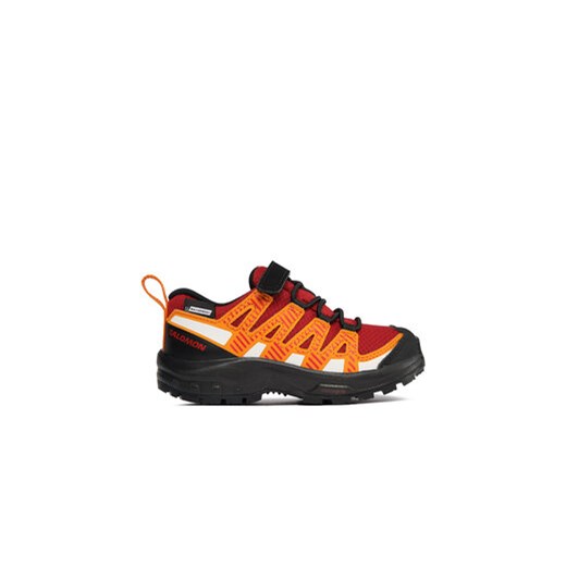Salomon Sneakersy Xa Pro V8 Climasalomon™ Waterproof L47381100 Czerwony ze sklepu MODIVO w kategorii Buty trekkingowe dziecięce - zdjęcie 172179527