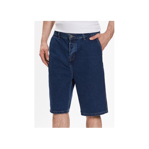 Brave Soul Szorty jeansowe MSRT-BURROWMB Granatowy Regular Fit ze sklepu MODIVO w kategorii Spodenki męskie - zdjęcie 172179537