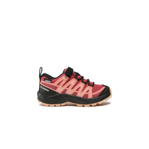 Salomon Sneakersy Xa Pro V8 Cswp K 416143 05 W0 Bordowy ze sklepu MODIVO w kategorii Buty trekkingowe dziecięce - zdjęcie 172179565