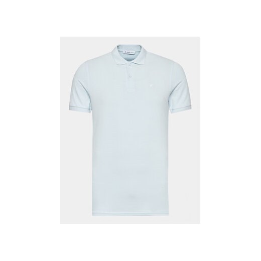 Manuel Ritz Polo 3432M568 233477 Błękitny Slim Fit ze sklepu MODIVO w kategorii T-shirty męskie - zdjęcie 172179579