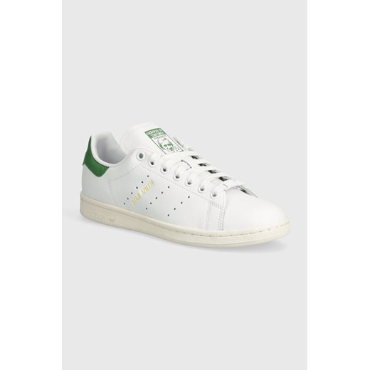 adidas Originals sneakersy skórzane Stan Smith W kolor biały IE0469 ze sklepu ANSWEAR.com w kategorii Buty sportowe damskie - zdjęcie 172180685