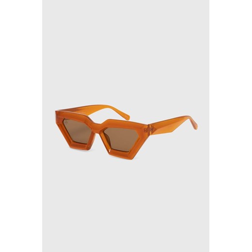 Jeepers Peepers okulary przeciwsłoneczne kolor pomarańczowy JP19011 ze sklepu ANSWEAR.com w kategorii Okulary przeciwsłoneczne damskie - zdjęcie 172180915