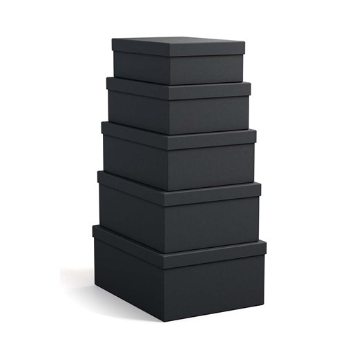 Bigso Box of Sweden zestaw pudełek do przechowywania Joel 5-pack ze sklepu ANSWEAR.com w kategorii Pudełka i pojemniki - zdjęcie 172181545