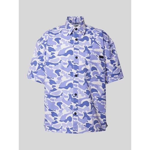 Koszula casualowa ze wzorem moro i rękawami o dł. 1/2 ze sklepu Peek&Cloppenburg  w kategorii Koszule męskie - zdjęcie 172182399