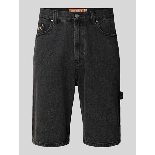 Szorty jeansowe z haftami ze sklepu Peek&Cloppenburg  w kategorii Spodenki męskie - zdjęcie 172182409