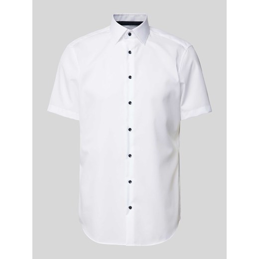 Koszula biznesowa o kroju regular fit w jednolitym kolorze ze sklepu Peek&Cloppenburg  w kategorii Koszule męskie - zdjęcie 172182477