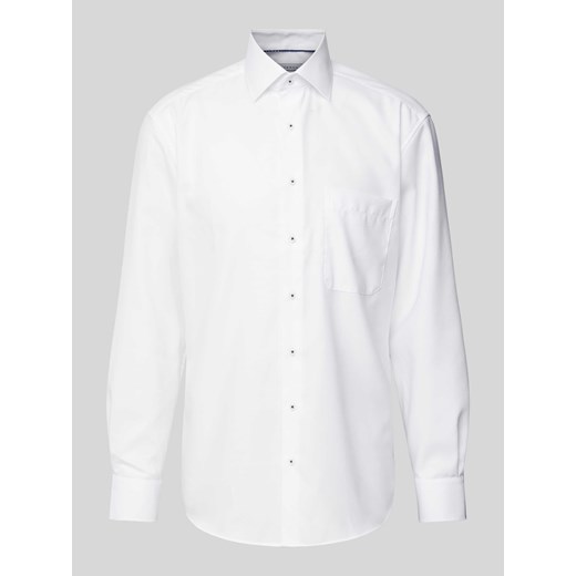 Koszula biznesowa o kroju comfort fit z kieszenią na piersi ze sklepu Peek&Cloppenburg  w kategorii Koszule męskie - zdjęcie 172182506