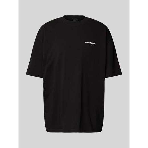 T-shirt o kroju oversized z nadrukiem z logo ze sklepu Peek&Cloppenburg  w kategorii T-shirty męskie - zdjęcie 172182535