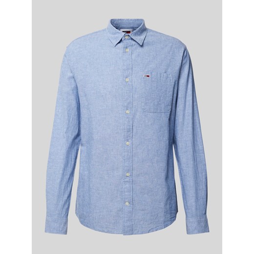 Koszula casualowa regular fit z kołnierzykiem typu kent ze sklepu Peek&Cloppenburg  w kategorii Koszule męskie - zdjęcie 172182607