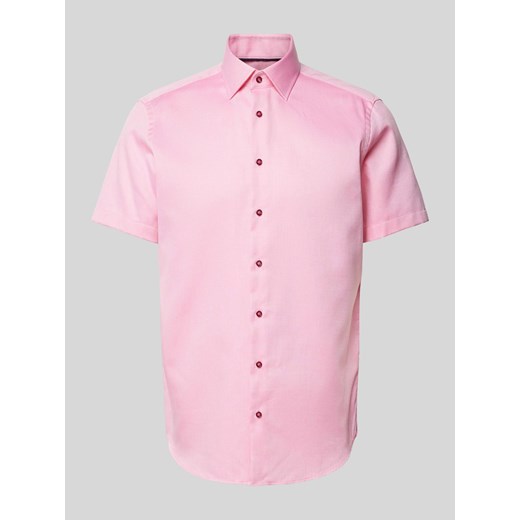Koszula biznesowa o kroju regular fit z rękawem o dł. 1/2 ze sklepu Peek&Cloppenburg  w kategorii Koszule męskie - zdjęcie 172182638
