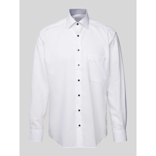 Koszula biznesowa o kroju comfort fit z kieszenią na piersi ze sklepu Peek&Cloppenburg  w kategorii Koszule męskie - zdjęcie 172182658