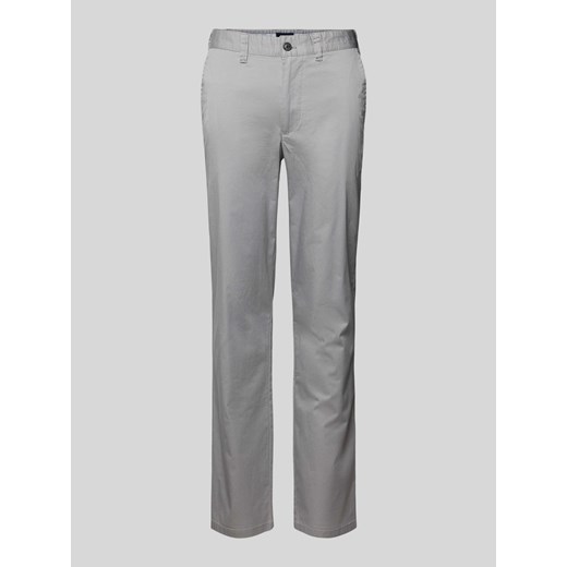 Spodnie z delikatną fakturą i wpuszczanymi kieszeniami ze sklepu Peek&Cloppenburg  w kategorii Spodnie męskie - zdjęcie 172182697