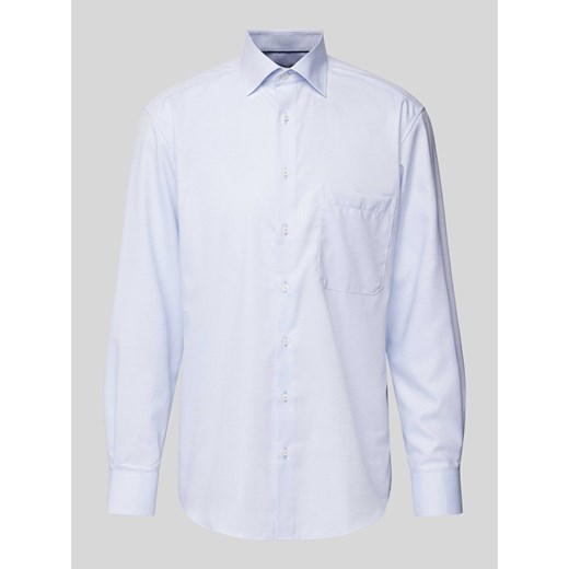 Koszula biznesowa o kroju comfort fit z kieszenią na piersi ze sklepu Peek&Cloppenburg  w kategorii Koszule męskie - zdjęcie 172182855