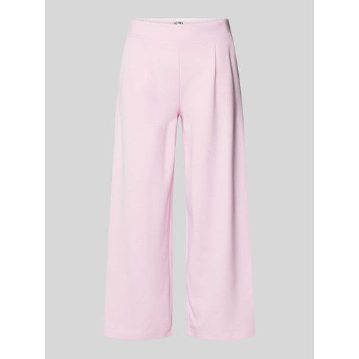 Spodnie materiałowe z szeroką,skróconą nogawką model ‘Kate Sus’ ze sklepu Peek&Cloppenburg  w kategorii Spodnie damskie - zdjęcie 172182927