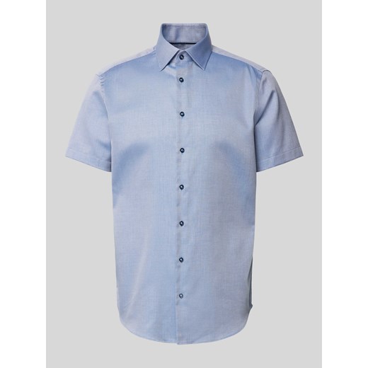 Koszula biznesowa o kroju regular fit z rękawem o dł. 1/2 ze sklepu Peek&Cloppenburg  w kategorii Koszule męskie - zdjęcie 172182928