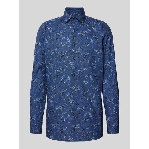 Koszula biznesowa o kroju modern fit ze wzorem paisley model 'GLOBAL KENT' ze sklepu Peek&Cloppenburg  w kategorii Koszule męskie - zdjęcie 172183066