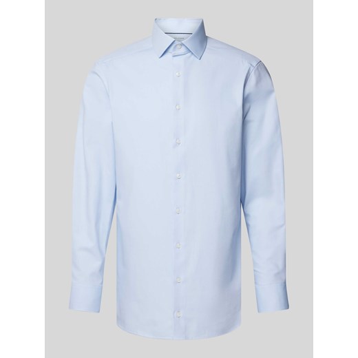 Koszula biznesowa o kroju modern fit z kołnierzykiem typu kent ze sklepu Peek&Cloppenburg  w kategorii Koszule męskie - zdjęcie 172183159