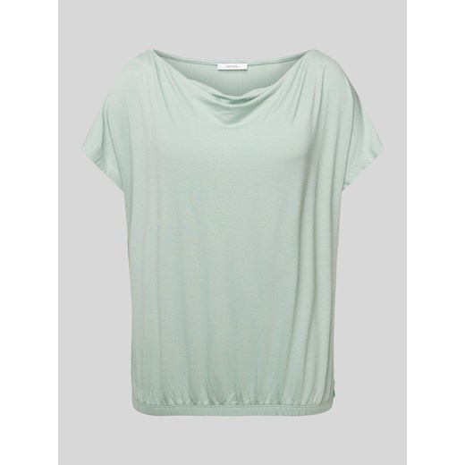 T-shirt w jednolitym kolorze model ‘Sasser’ ze sklepu Peek&Cloppenburg  w kategorii Bluzki damskie - zdjęcie 172183297