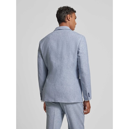 Garnitur o kroju regular fit z mieszanki lnu i bawełny model ‘ANTON’ Selected Homme 48 Peek&Cloppenburg