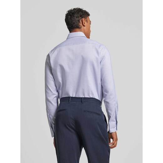 Koszula biznesowa o kroju Modern Fit z kołnierzykiem typu kent Eterna Red Line 42 Peek&Cloppenburg