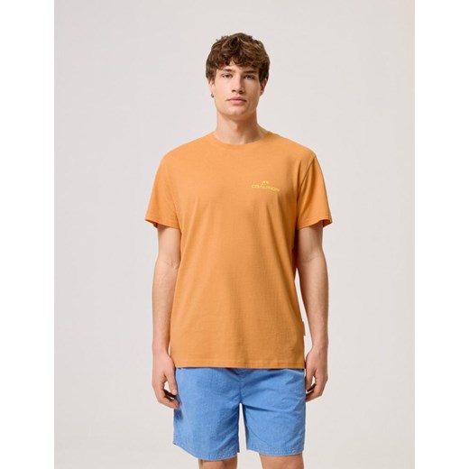 Koszulka CLTN T 1624 Pomarańcz S ze sklepu Diverse w kategorii T-shirty męskie - zdjęcie 172184529