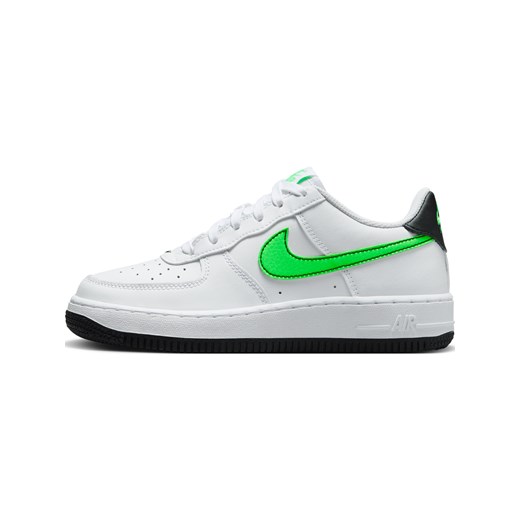 Buty sportowe dziecięce Nike białe skórzane 