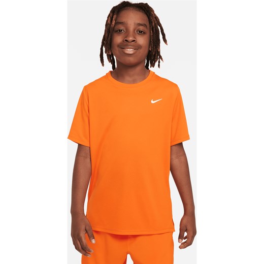 Spodenki treningowe dla dużych dzieci (chłopców) Nike Dri-FIT Challenger - Pomarańczowy ze sklepu Nike poland w kategorii Spodenki chłopięce - zdjęcie 172184656