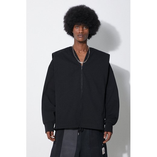 A.A. Spectrum bluza Garbag męska kolor czarny z kapturem gładka 81241114 ze sklepu PRM w kategorii Bluzy męskie - zdjęcie 172185056