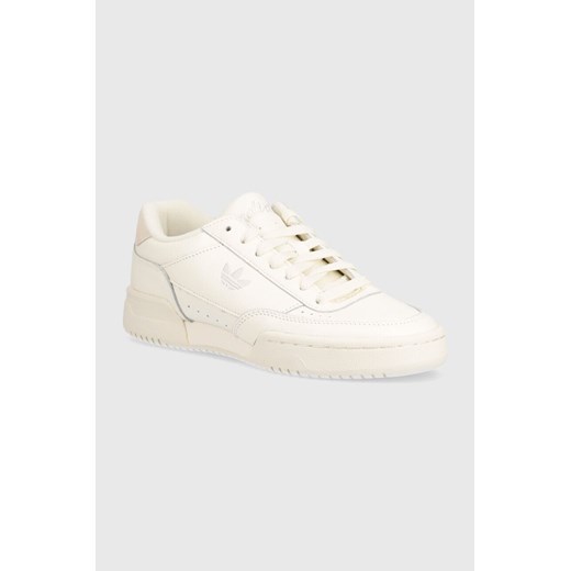 adidas Originals sneakersy skórzane Court Super W kolor beżowy IE8079 ze sklepu PRM w kategorii Buty sportowe damskie - zdjęcie 172185178