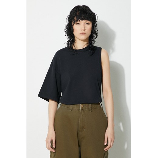 Undercover t-shirt bawełniany Tee damski kolor czarny UC1D1806 ze sklepu PRM w kategorii Bluzki damskie - zdjęcie 172185455