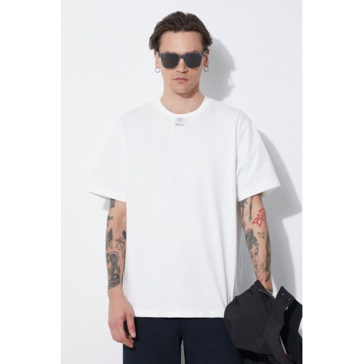 Ader Error t-shirt Langle męski kolor biały gładki BN01SSTS0108 ze sklepu PRM w kategorii T-shirty męskie - zdjęcie 172185475