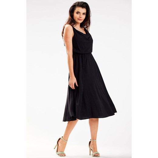 Awama Sukienka w kolorze czarnym ze sklepu Limango Polska w kategorii Sukienki - zdjęcie 172185667