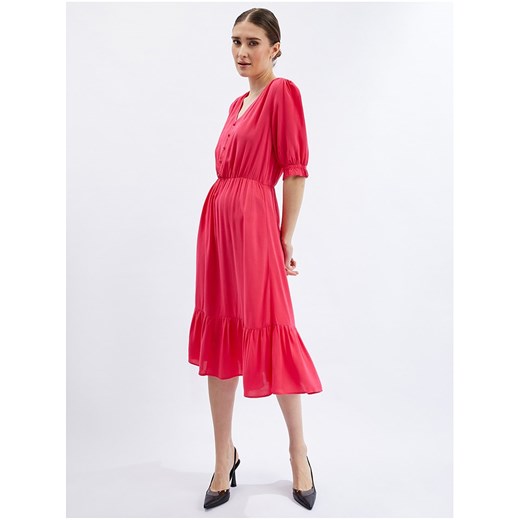 orsay Sukienka w kolorze czerwonym ze sklepu Limango Polska w kategorii Sukienki - zdjęcie 172185888
