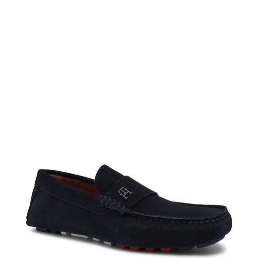 Tommy Hilfiger Skórzane mokasyny TH CLASSIC SUEDE DRIVER Tommy Hilfiger 42 Gomez Fashion Store