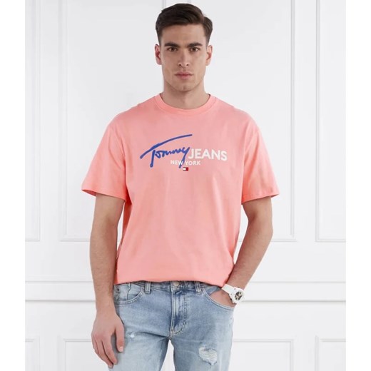 Tommy Jeans T-shirt SPRAY POP COLOR | Regular Fit ze sklepu Gomez Fashion Store w kategorii T-shirty męskie - zdjęcie 172185987