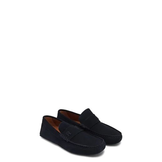 Tommy Hilfiger Skórzane mokasyny TH CLASSIC SUEDE DRIVER Tommy Hilfiger 42 Gomez Fashion Store