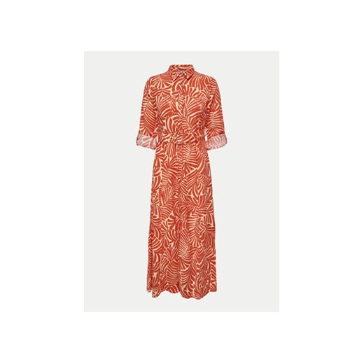 ONLY Sukienka koszulowa Callie 15318799 Pomarańczowy Regular Fit ze sklepu MODIVO w kategorii Sukienki - zdjęcie 172187537