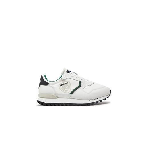 Blauer Sneakersy S4DIXON02/NYL Biały ze sklepu MODIVO w kategorii Buty sportowe męskie - zdjęcie 172187765