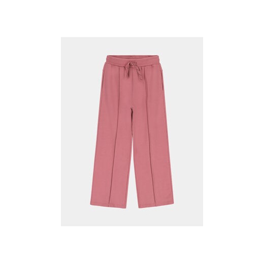 Coccodrillo Spodnie materiałowe ZC3120102MGJ Różowy Regular Fit ze sklepu MODIVO w kategorii Spodnie dziewczęce - zdjęcie 172187769