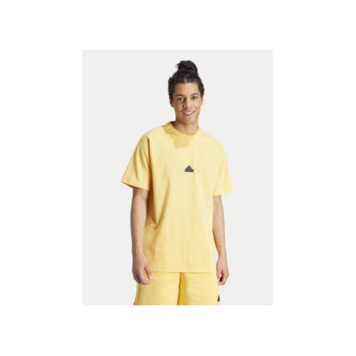 adidas T-Shirt Z.N.E. IR5238 Różowy Loose Fit ze sklepu MODIVO w kategorii T-shirty męskie - zdjęcie 172187827