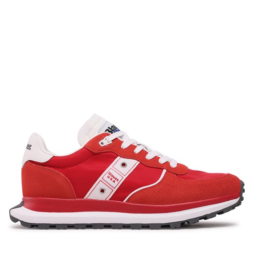Sneakersy Blauer S3NASH01/NYS Czerwony ze sklepu eobuwie.pl w kategorii Buty sportowe męskie - zdjęcie 172188576