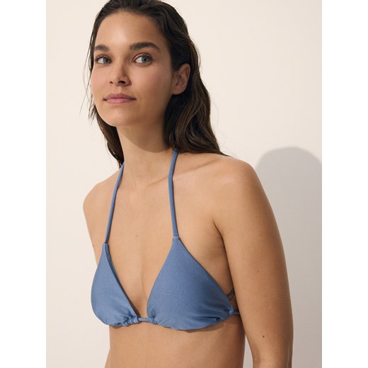 Reserved - Góra od bikini - niebieski Reserved XS Reserved