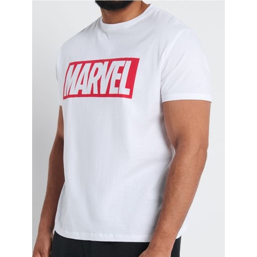 Sinsay - Koszulka Marvel - biały Sinsay XL Sinsay