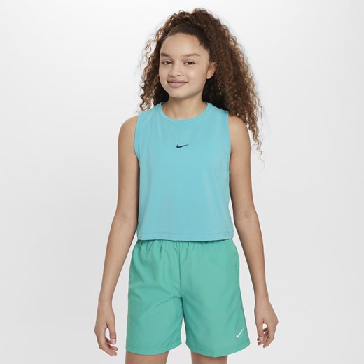 Bluzka dziewczęca Nike bez rękawów na lato 