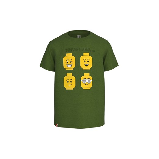 Koszulka chłopięca LEGO® bawełniana zielona ze sklepu 5.10.15 w kategorii T-shirty chłopięce - zdjęcie 172195585