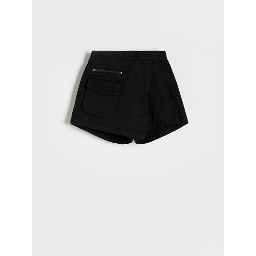 Reserved - Szorty imitujące spódnicę - czarny Reserved 134 (8 lat) Reserved