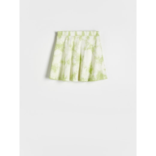 Reserved - Spódnica z efektem tie dye - jasnozielony ze sklepu Reserved w kategorii Spódnice dziewczęce - zdjęcie 172197328