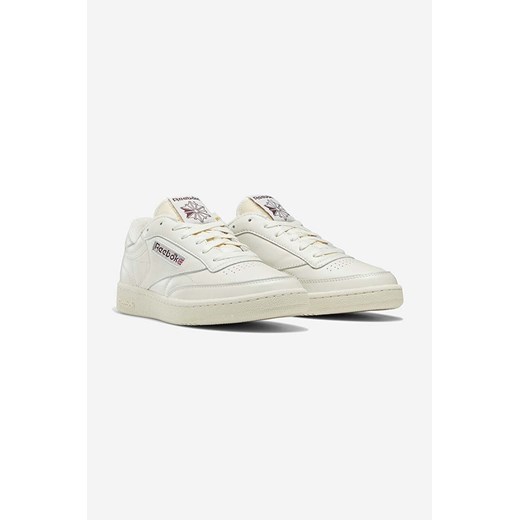 Reebok Classic sneakersy skórzane Club C85 Vintage kolor beżowy GX3681-KREMOWY Reebok Classic 43 ANSWEAR.com