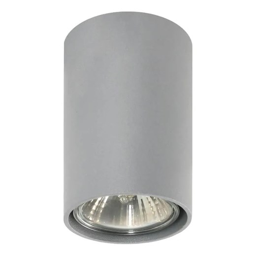 Minimalistyczna lampa sufitowa E402-Demo - popiel ze sklepu Edinos.pl w kategorii Lampy sufitowe - zdjęcie 172200286