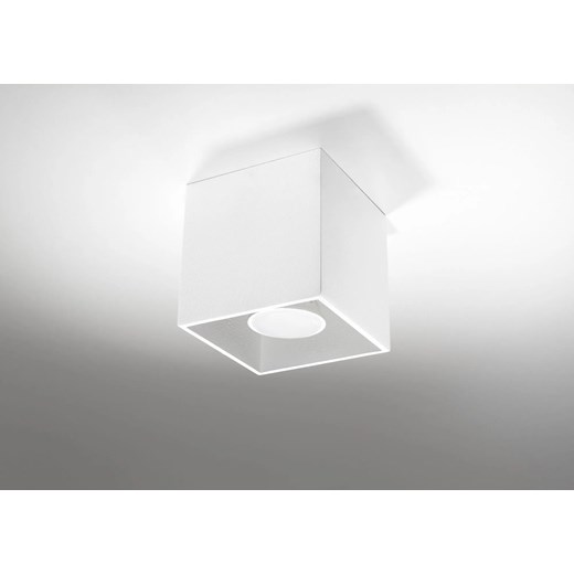 Minimalistyczny plafon E766-Quas - biały Lumes One Size Edinos.pl
